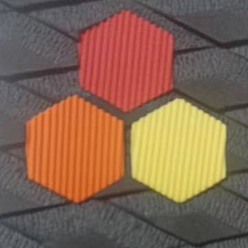 3-delige Surfboard Traction Pad Set - EVA Foam Grip voor SUP & Surfboards