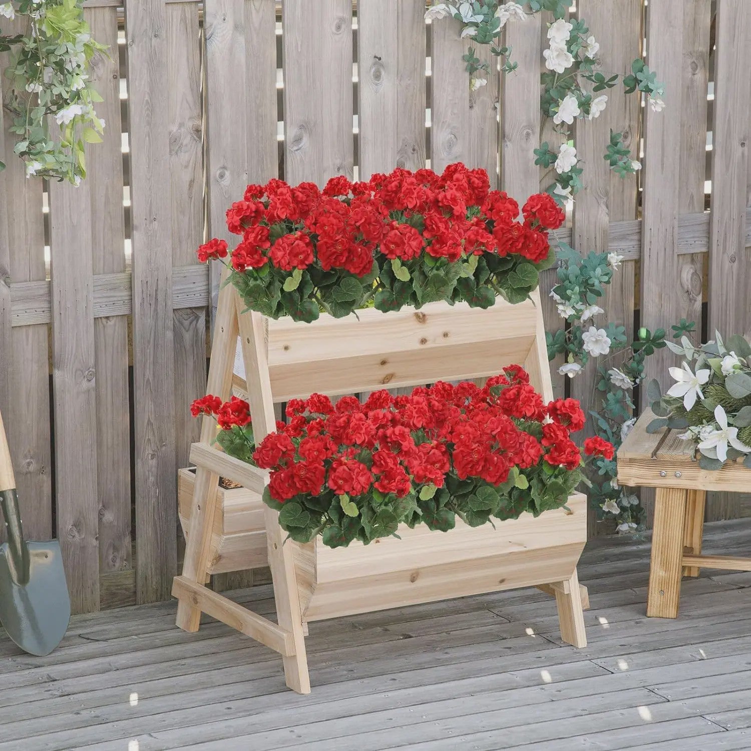 Zijden Begonia Kunstbloem - UV-bescherming voor Buiten & Binnen Decoratie