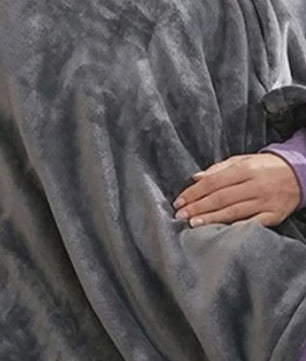 Electric Heating Body Warming Shawl Blanket Outdoor Camping Multifunctional Shawl Heating Blanket USB Charging Washable Leg Cove