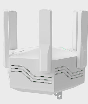 1200Mbps WiFi Repeater met 6 Antennes: Krachtige Signaalversterker voor Snel Internet