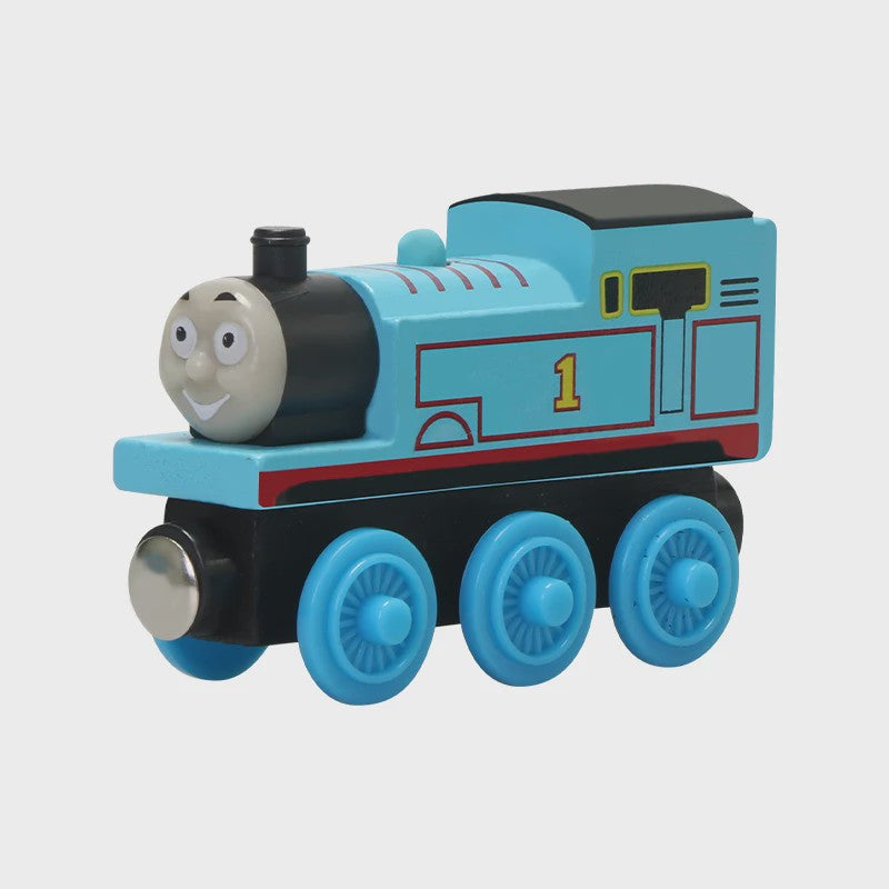 Houten Trein Speelgoed Set: Thomas & Friends Karakters en Rijtuigen