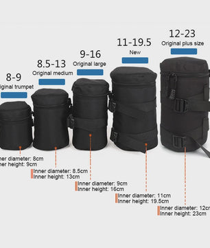 Draagbare Cameratas voor Lenzen - Beschermende Pouch voor DSLR/Mirrorless Camera Accessoires