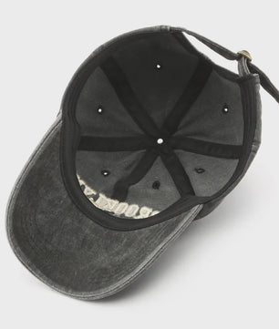 Retro Brooklyn Baseball Cap - Katoen, Verstelbaar, Unisex