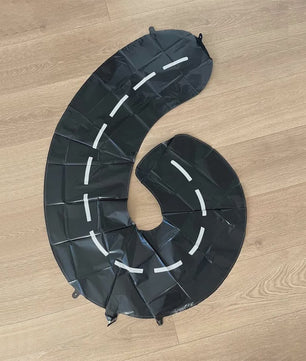 Grote Raceauto Nummer Ballonnen Set - Perfect voor Verjaardagen en Feesten