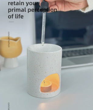 Keramische Aromatherapie Brander voor Essentiële Oliën & Wax Melts