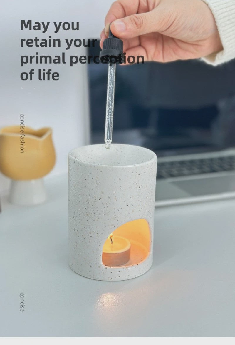 Keramische Aromatherapie Brander voor Essentiële Oliën & Wax Melts