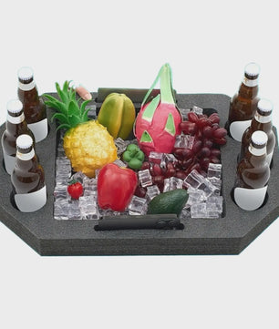 Drijvend Zwembad Dienblad - Grote Waterdichte Serveertafel voor Drankjes & Snacks