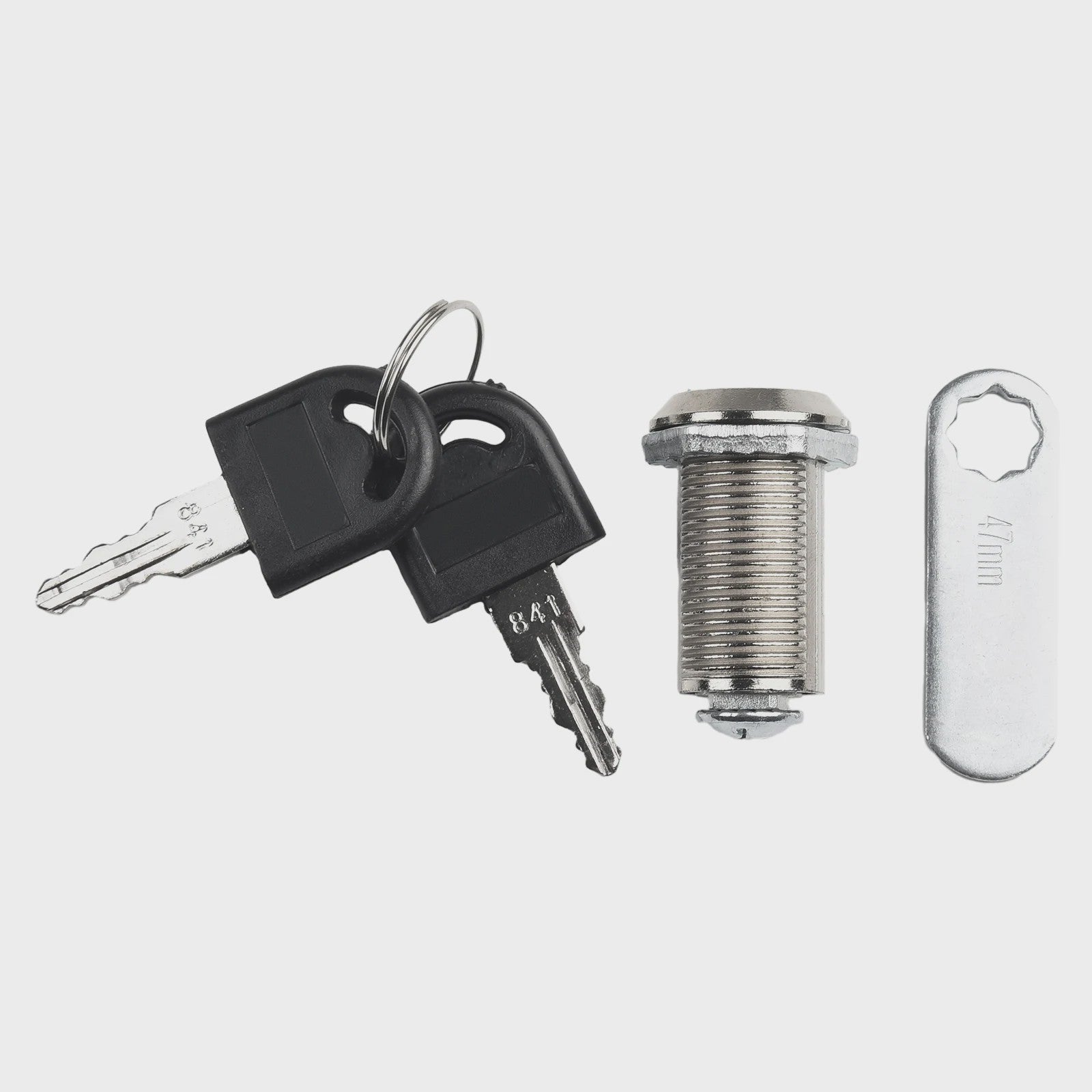 Veiligheidscam Lock Deurslot met Sleutels voor Kast, Lade, Brievenbus - 16/20/25/30mm