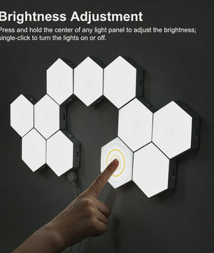 Modulaire Hexagon LED Wandlampen - Touch Gevoelig & DIY Combinatie