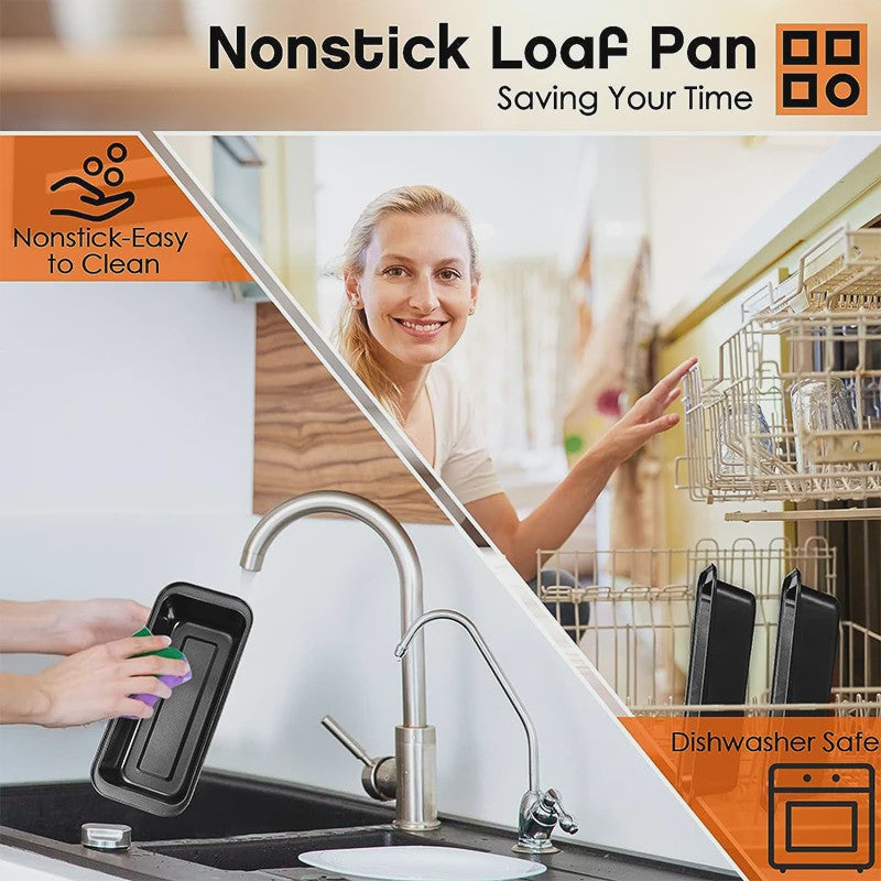 Bakvorm voor Brood en Cake - Non-stick Koolstofstaal - 10 Inch Rechthoekig