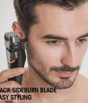 Tinsol FK608 Elektrisch Scheerapparaat Mannen - 3-Mes, Trimmer & Smart Display