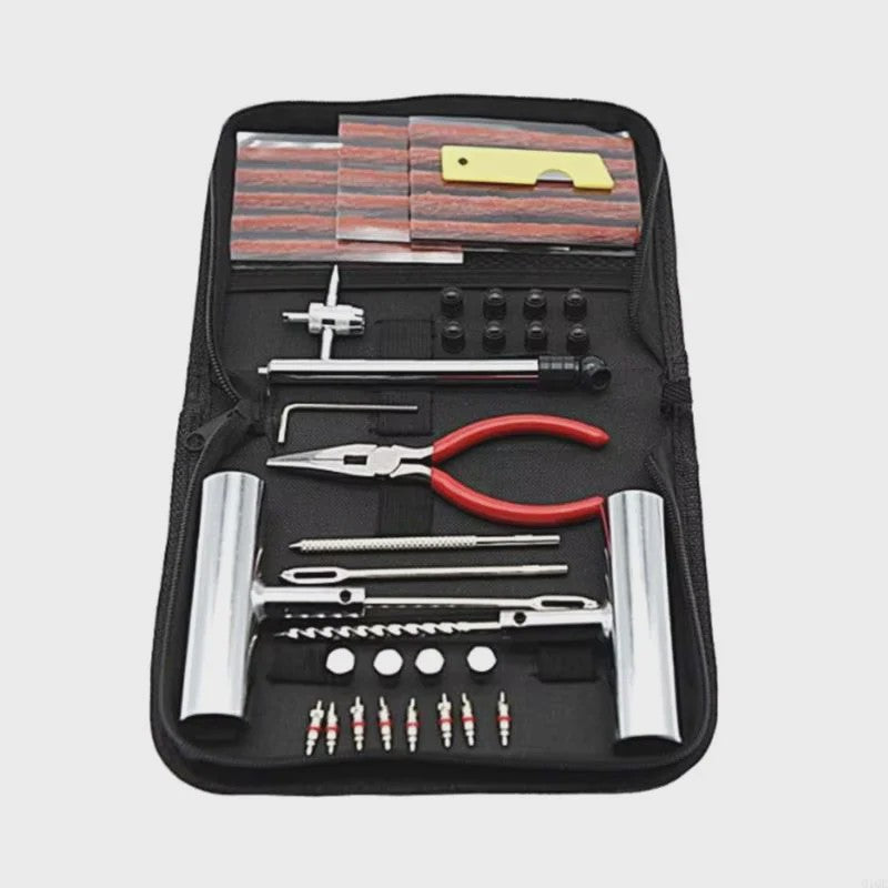 Universele Bandenreparatieset voor Auto & Motor - Compleet Gereedschap