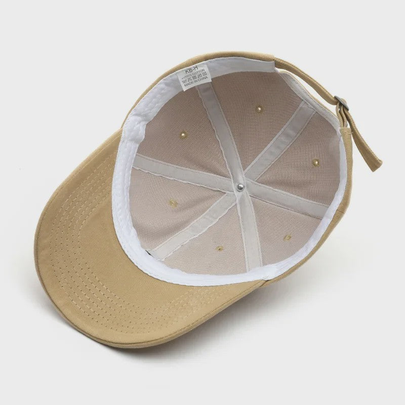 Unisex Katoenen Baseballpet met IJsbeer Embroidery - Zomer & Casual Stijl