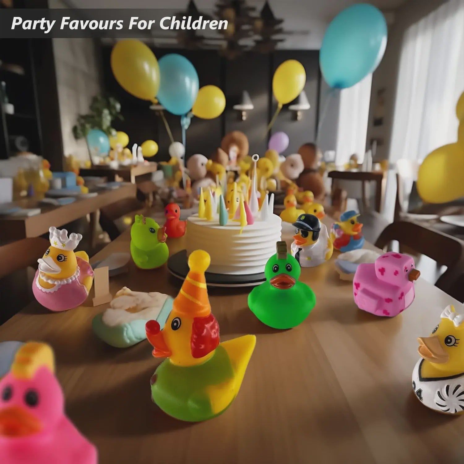 Grote Partij Rubberen Eendjes (10-100 Stuks) - Leuk Voor Kinderen, Babyborrels & Feestjes