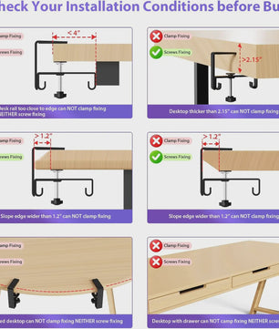 90cm Kabelgoot Onder Bureau - Kabelmanagement Tray voor Thuis- en Kantoorwerkplekken