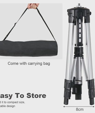 Verstelbare Aluminium Projector & Laptop Tripod Stand met Draagtas - Inklapbaar