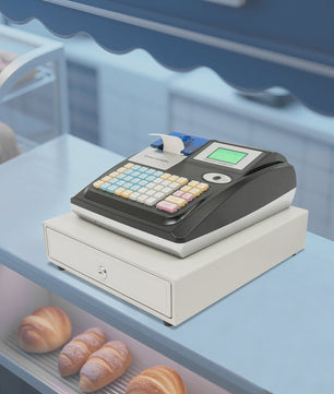 Elektronische Kassaregister met 48 Toetsen en LED Display - Ideaal voor Horeca & Winkels