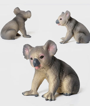 Realistische Australische Dieren Figuren Set: Koala, Kangoeroe, Emu & Meer