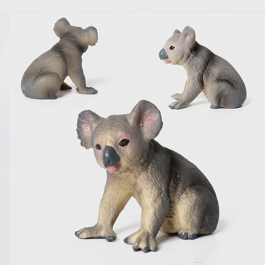 Realistische Australische Dieren Figuren Set: Koala, Kangoeroe, Emu & Meer