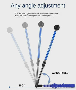 PGM Golf Swing Trainer - Verstelbare Lengte & Hoek voor Beginners (Links/Rechts)