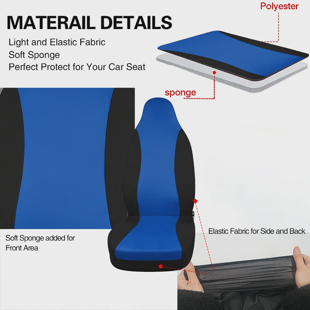 Universele Autostoelhoes Set - Stijlvolle Bescherming voor Voorstoelen
