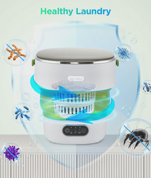 Mini Washing Machine 13 L Portable Washing Machine With Spinner, Travel Washing Machine With 3 Modes, Mobile Washing Machine
