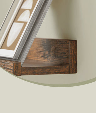 Set van 3 Wandplanken 38cm - Zwevend & Sfeervol Houtdesign