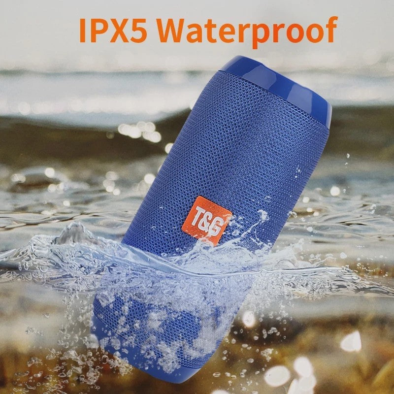 Draagbare Bluetooth Speaker met FM Radio, Subwoofer en 10W Stereo Geluid