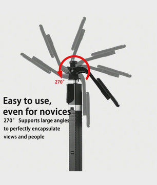 170cm Selfie Stick Statief met Draadloze Afstandsbediening - Draagbaar & Compatibel