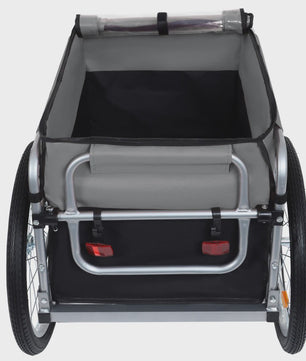 Robuuste Cargo Fietskar met 50 Kg Laadvermogen en Universele Koppeling - Ideaal voor Boodschappen en Transport
