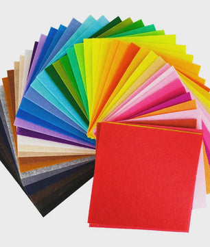 Set Vilt Stof Vellen - Assorti Kleuren - 1mm Dik - DIY Knutselen & Naaien