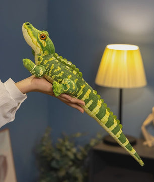 Realistische Krokodil Pluche Knuffel - Zacht Speelgoed & Decoratie