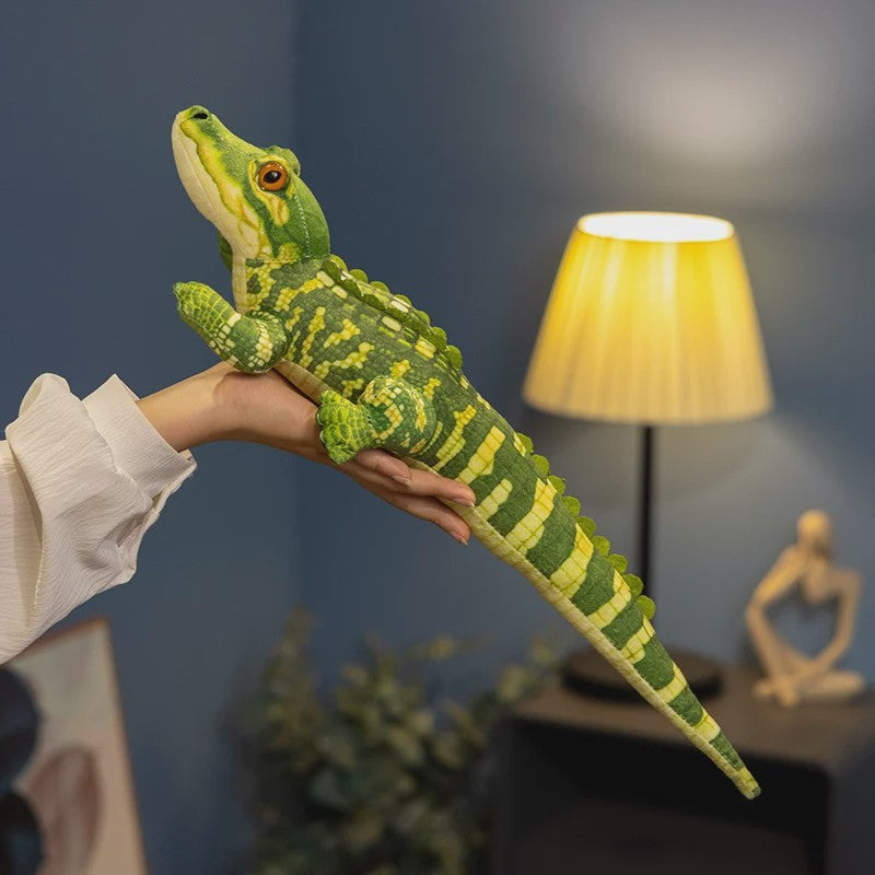 Realistische Krokodil Pluche Knuffel - Zacht Speelgoed & Decoratie