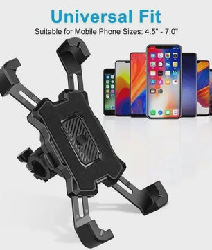 360° Roteerbare Telefoonhouder voor Fiets, Motor & Scooter - Universeel & Antislip