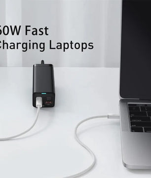 USB-C Kabel met PD 60W Snelladen - Geweven Draad voor iPhone, Samsung, Huawei