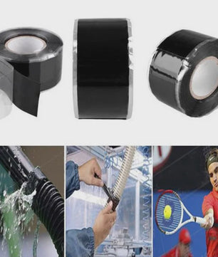 Zelflassende Siliconen Tape - Waterdicht, Hittebestendig voor Lekreparatie & Isolatie
