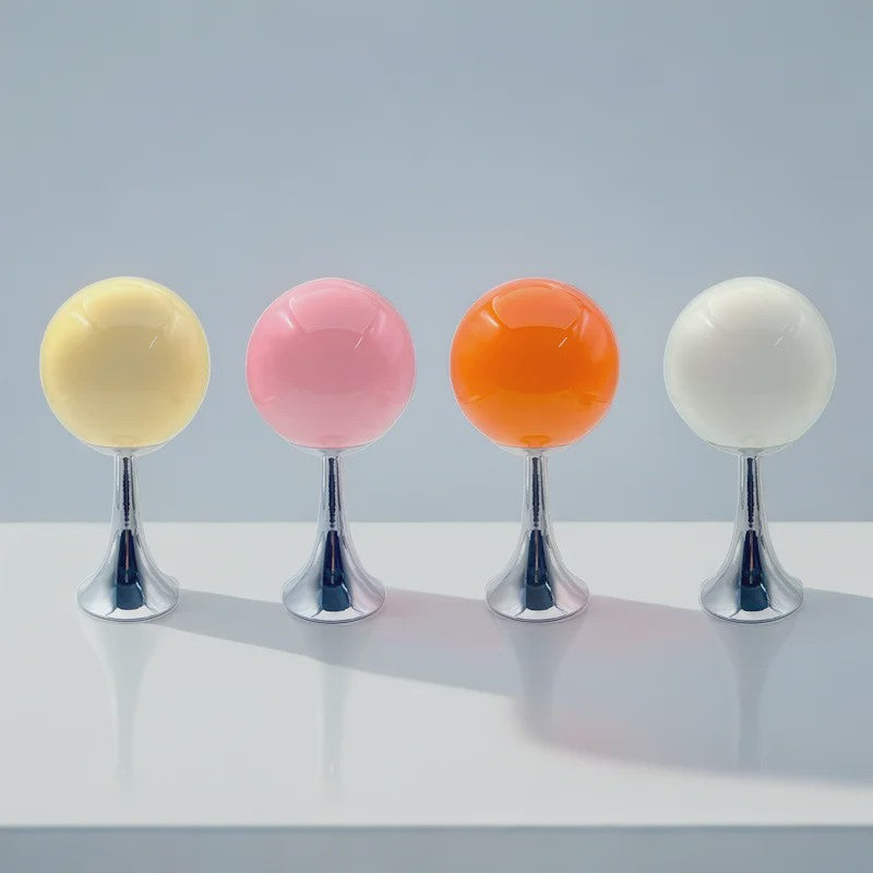 Glazen Bol Tafellamp Nordic Design - Sfeervolle Verlichting met 3 Kleurtemperaturen