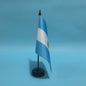 Argentijnse Bureauvlag 14x21cm - Nationaal Banier voor Bureau Decoratie