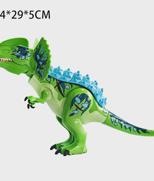 Grote Bouwblok Dinosaurus Speelgoed - Indominus Rex & Tyrannosaurus Rex Modellen