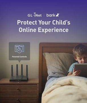 GL.iNet Flint 3 (BE9300) Tri-Band WiFi 7 Router: Ultrahoge Snelheid, Gaming & 5x 2.5G Poorten