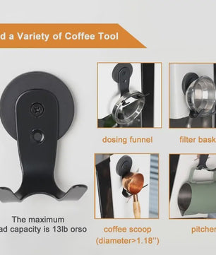Magnetische Haak voor Koffiemachine - Handvat & Accessoirehouder