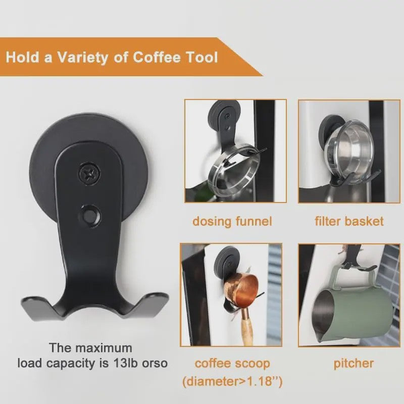 Magnetische Haak voor Koffiemachine - Handvat & Accessoirehouder