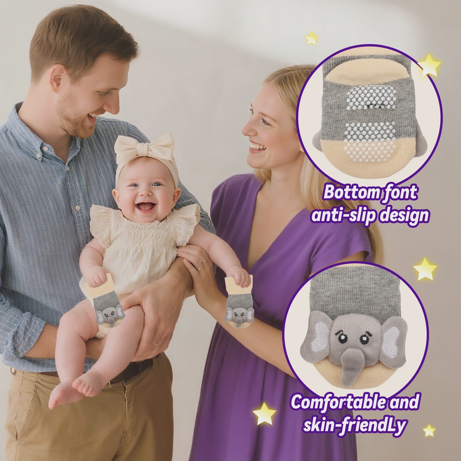 Babyshower Cadeauset Jongen - 12 Delig met Slab, Knuffel, Dekentje, Sokjes & Meer