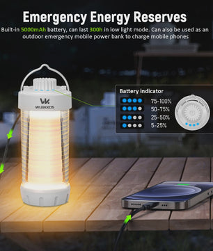 Wurkkos CL01 Camping Lantaarn - 550LM Powerbank, Magnetisch, Waterdicht IP66