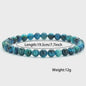 Premium Blauwe Tijgeroog Kralen Armband - Unisex, Meditatie & Helende Sieraden