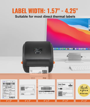 300DPI Bluetooth Thermische Label Printer met Automatische Papierherkenning