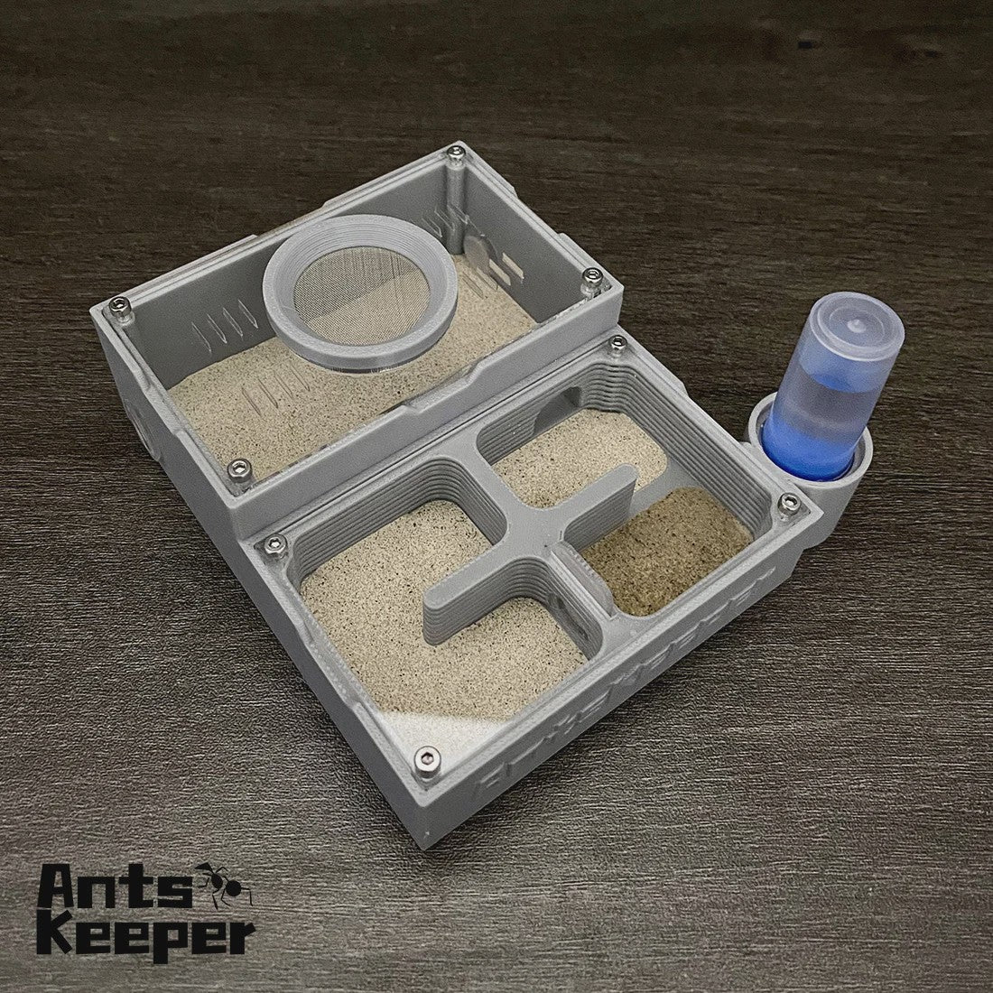 Ants Keeper Mierenboerderij met Vier Kamers en Nat-Droog Scheiding - Ideaal voor Beginners
