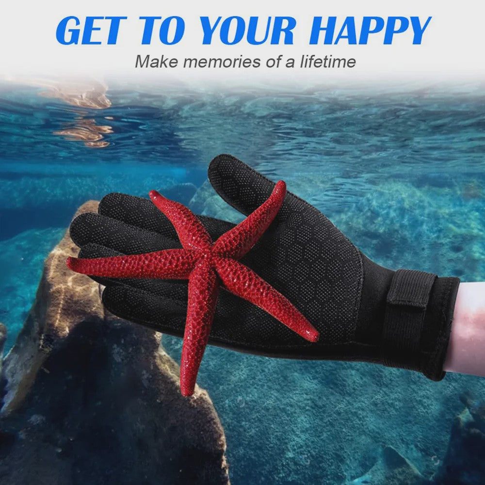 Neopreen Duikhandschoenen 3mm - Thermisch, Antislip & Flexibel voor Watersport