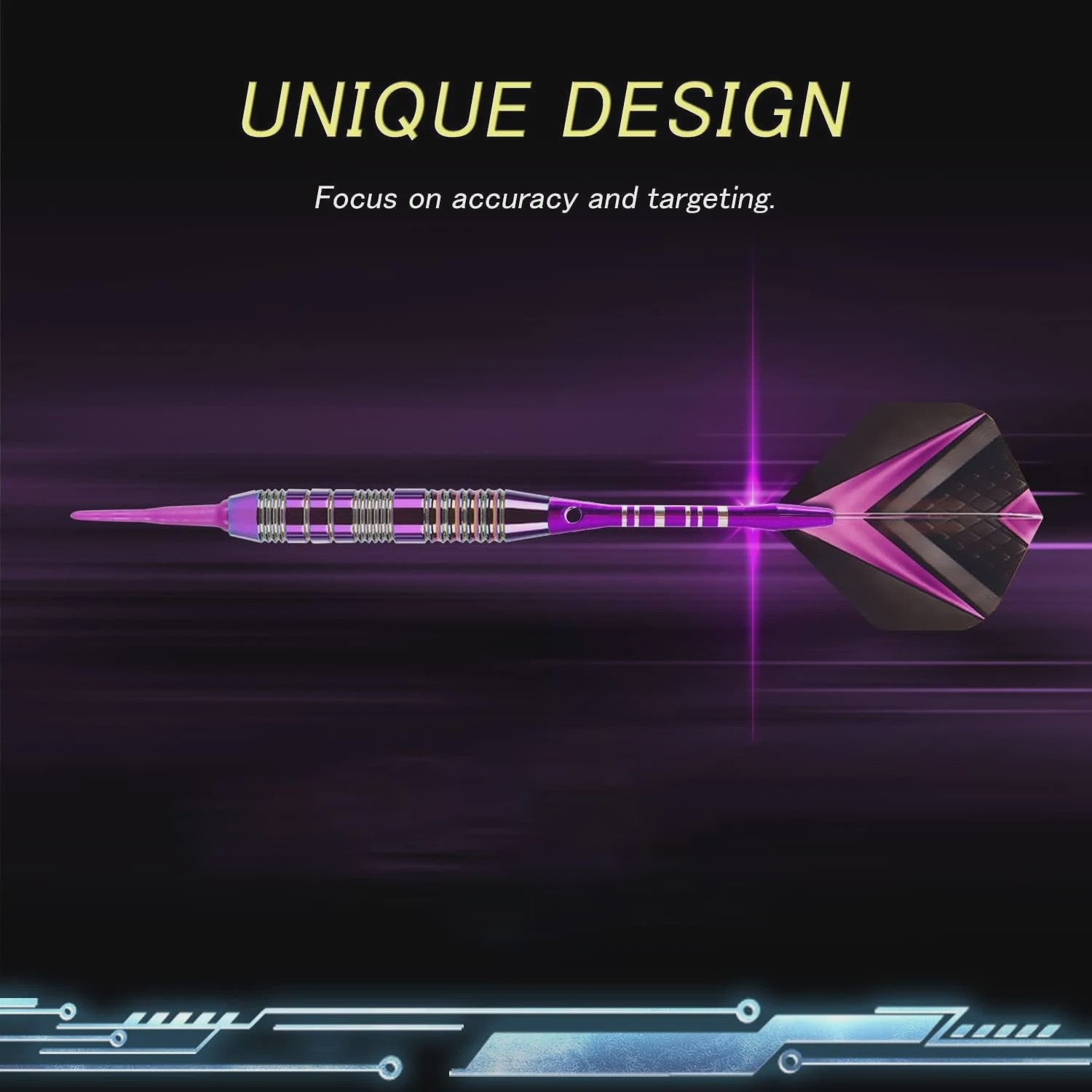 TRALOW Soft Tip Darts Set met Elektronisch Dartbord & Protector - Perfect voor Feestjes, Competities en Familie Spelletjes