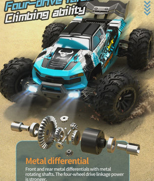 SG116 MAX RC Off-Road Monster Truck - 80KM/H Brushless Motor, 1:16 Schaal Drift Racewagen voor Kinderen